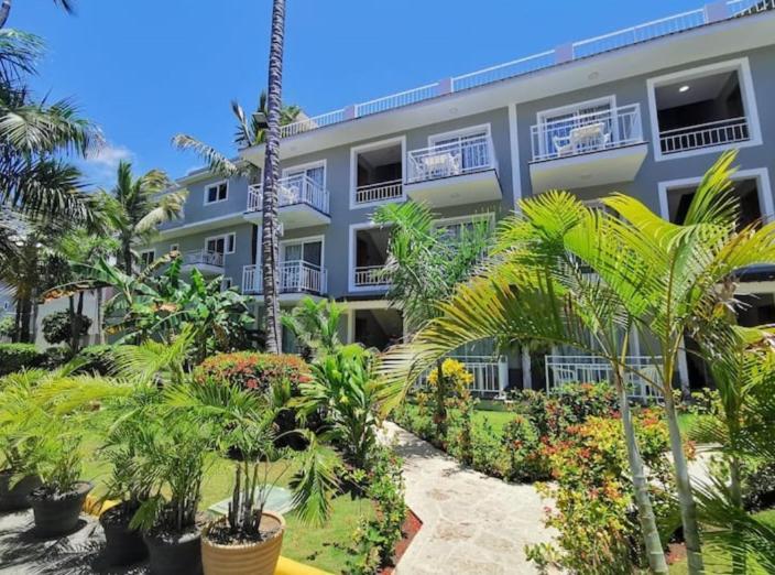 Caribbean Studios Tropicana With Pool - Playa Los Corales 蓬塔卡纳 外观 照片